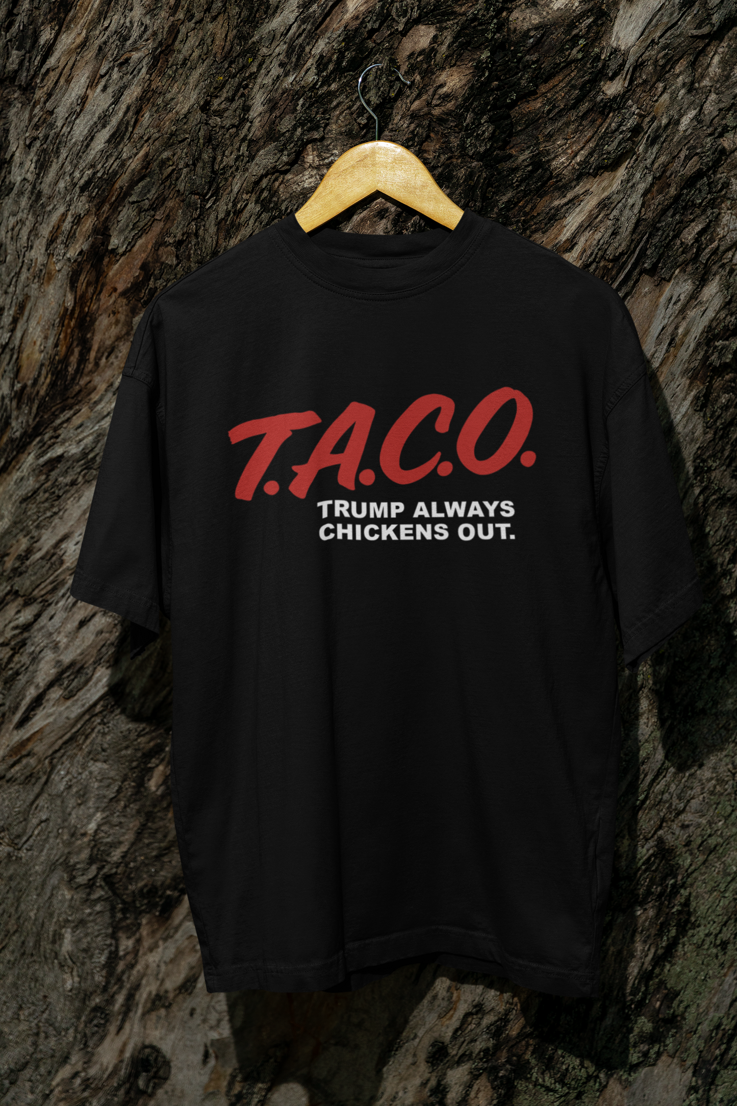 T.A.C.O. Parody Shirt – Retro D.A.R.E. Style | Funny Trump Meme Tee
