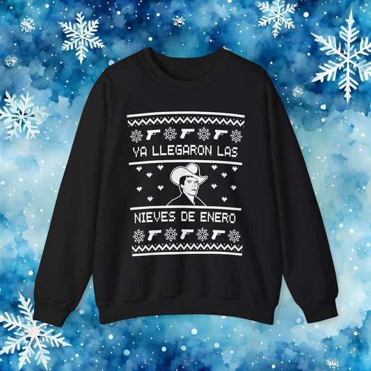 Ya Llegaron Las Nieves de Enero Ugly Christmas Sweater