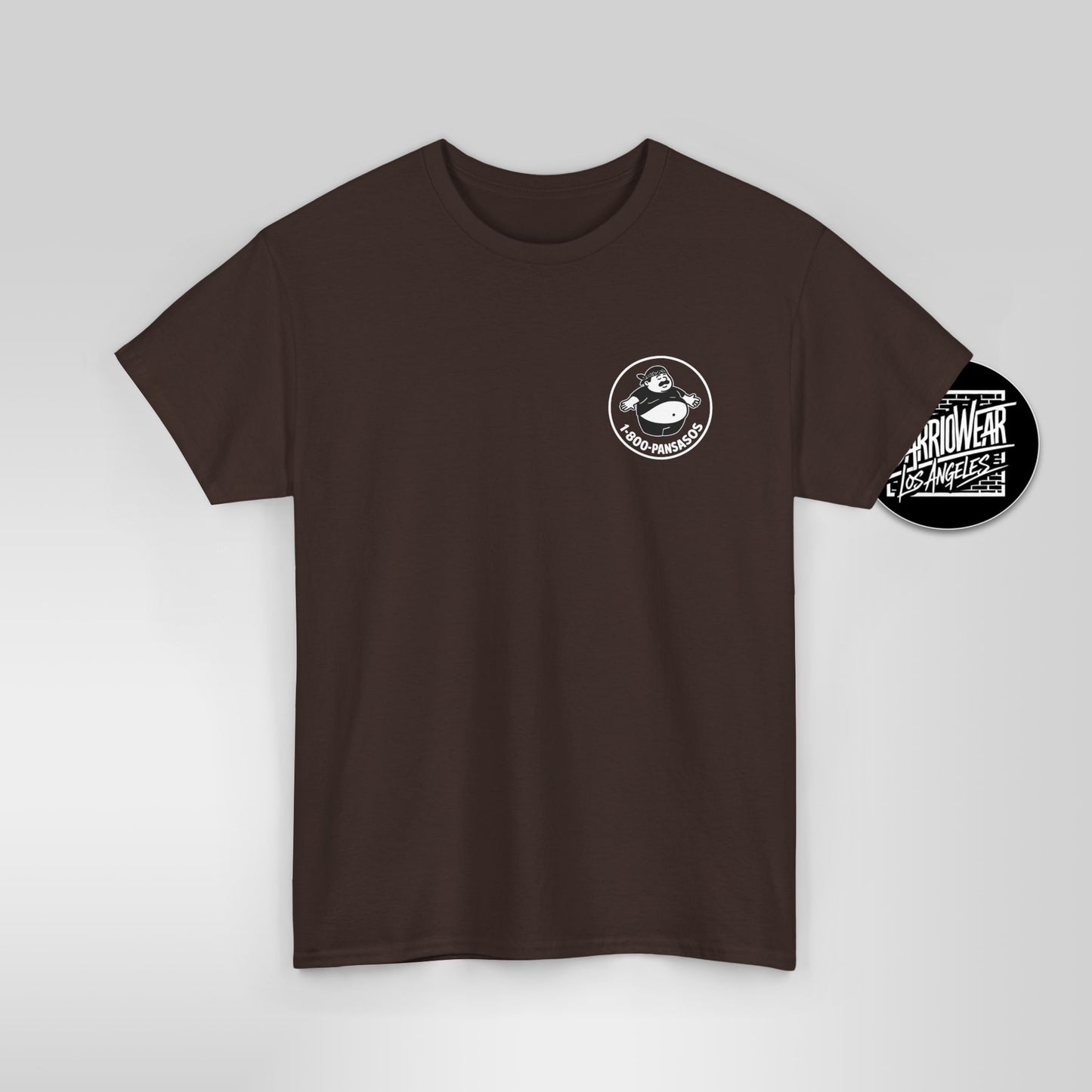 1800 Pansasos Funny Cholo Panza Double Sided T-Shirt
