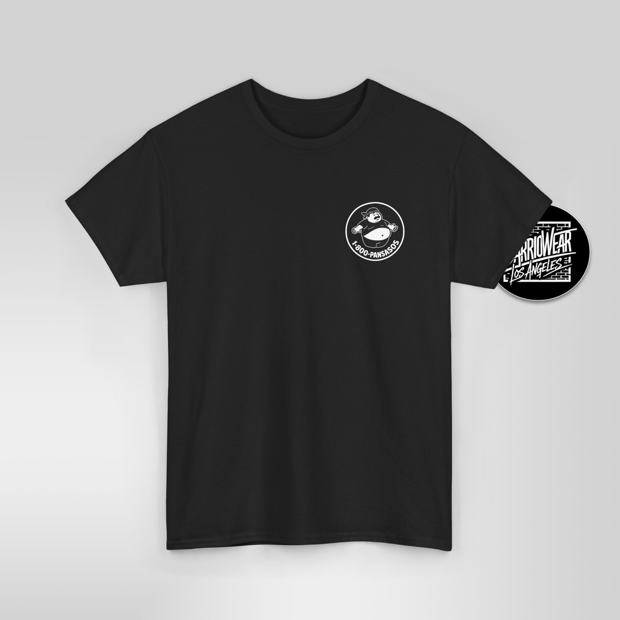 1800 Pansasos Funny Cholo Panza Double Sided T-Shirt - Stonk Shark Co.