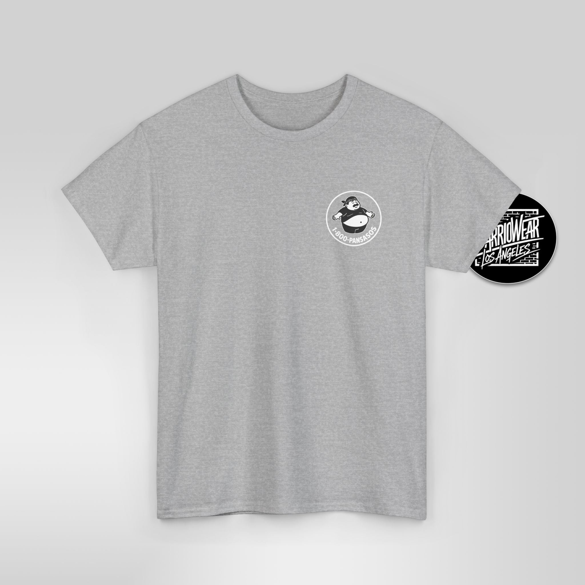 1800 Pansasos Funny Cholo Panza Double Sided T-Shirt - Stonk Shark Co.