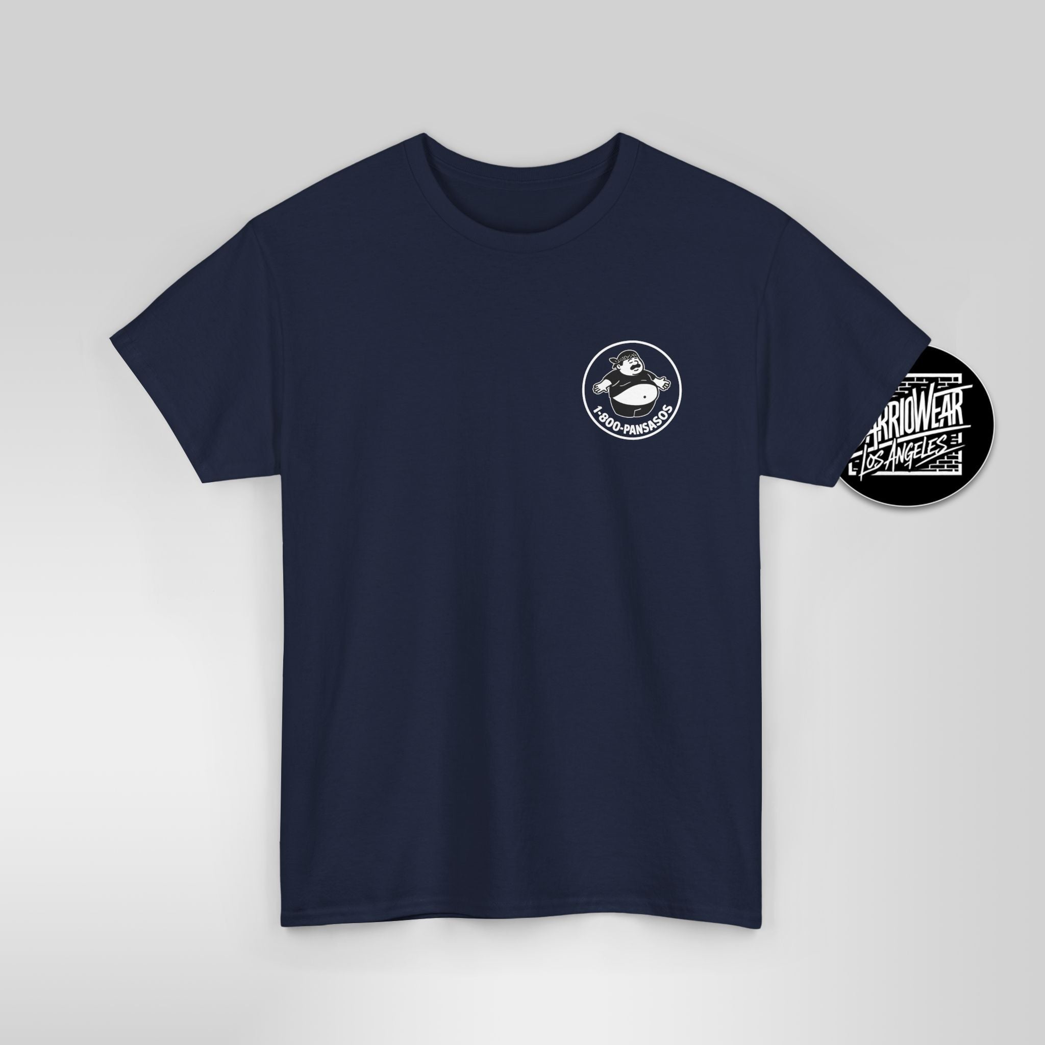 1800 Pansasos Funny Cholo Panza Double Sided T-Shirt - Stonk Shark Co.