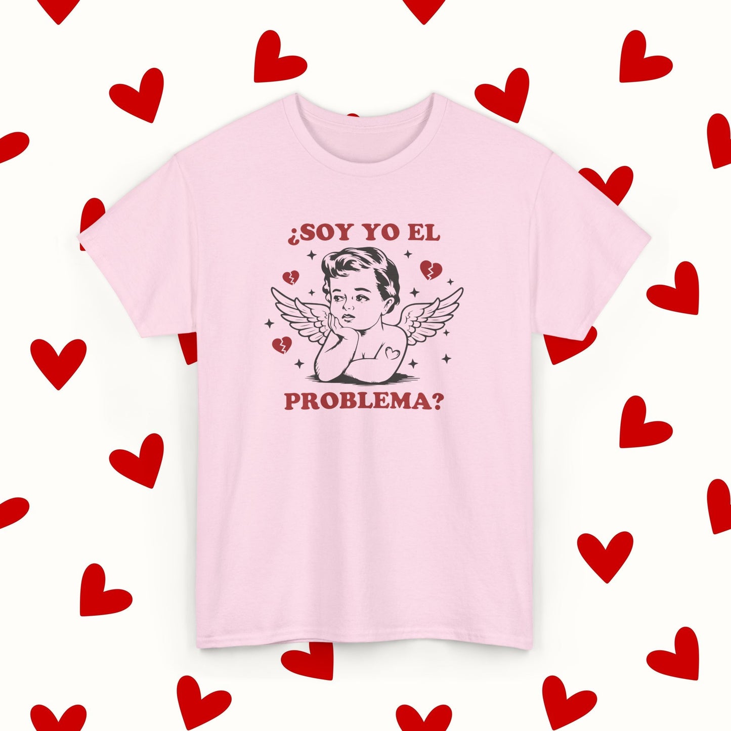 ¿Soy Yo El Problema? Funny Spanish Quote Angel T-Shirt