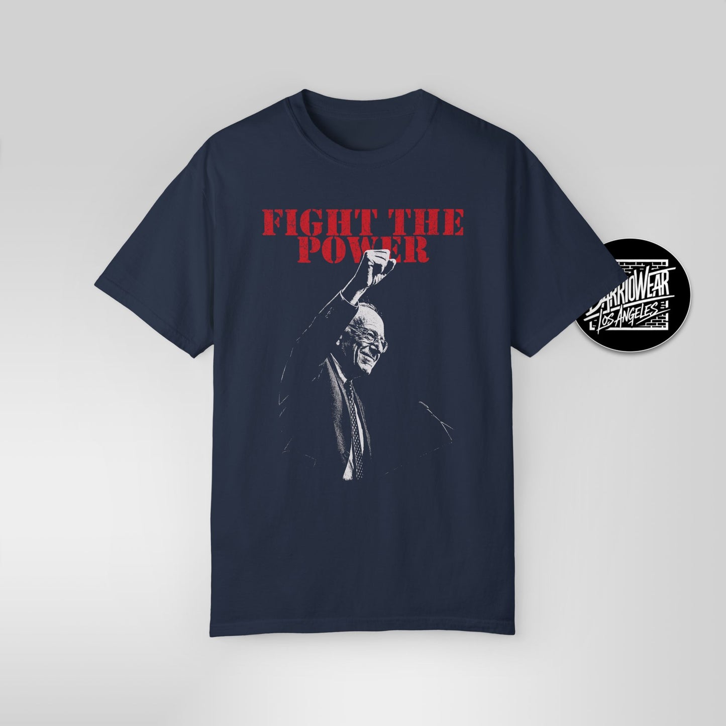 Fight The Power Resist Bernie T-shirt - Punk Rock Style Empowerment & Activism Wear