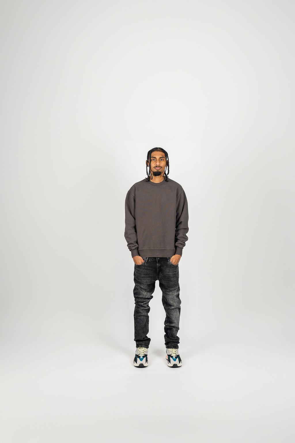 Shaka Wear Garment Dye Crewneck Sweatshirt