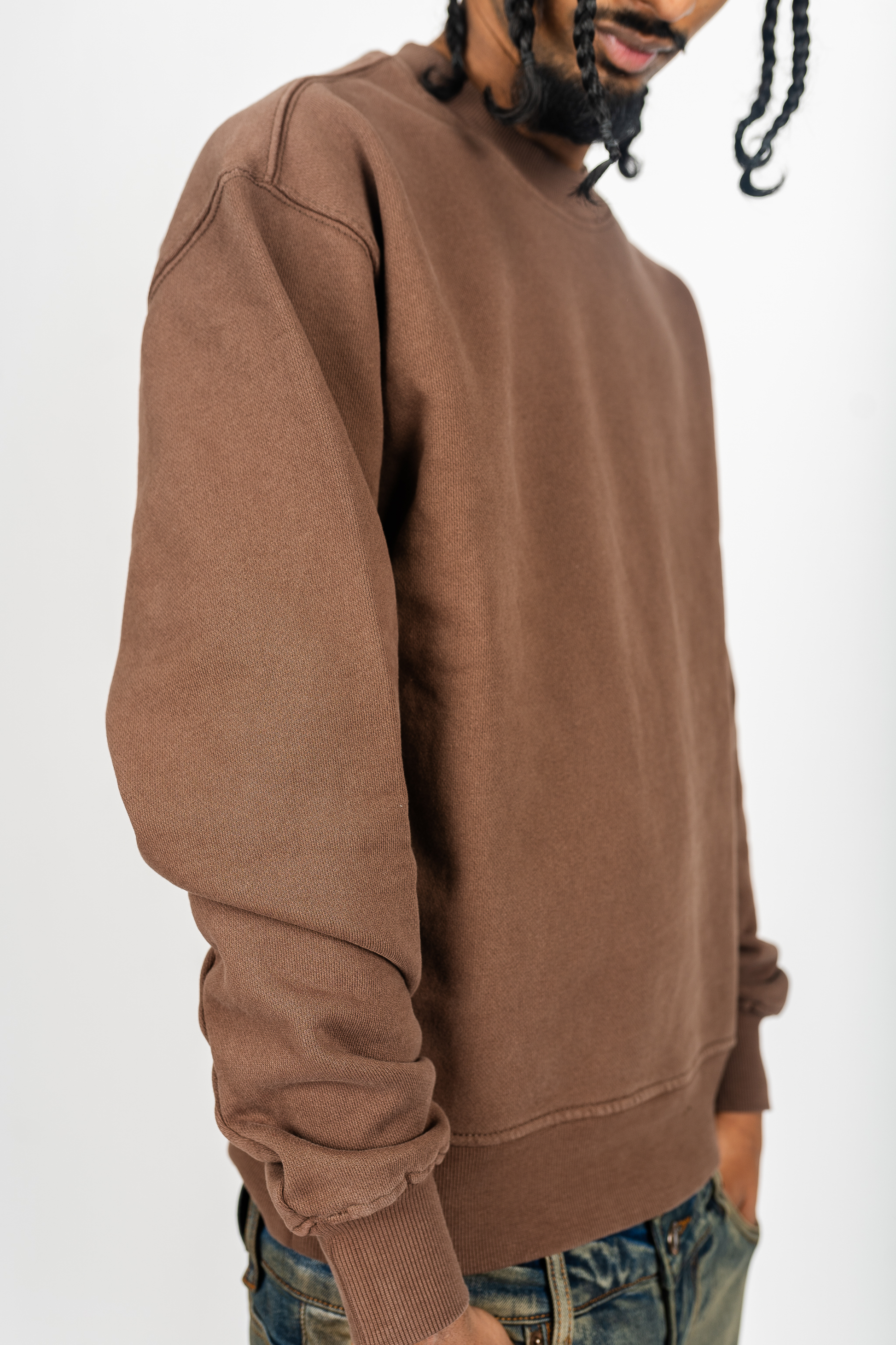 Shaka Wear Garment Dye Crewneck Sweatshirt