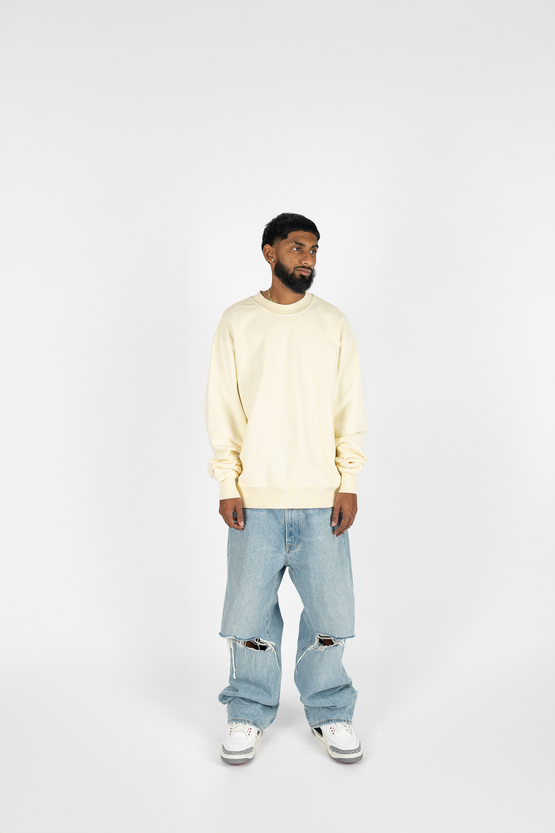 Shaka Wear Garment Dye Crewneck Sweatshirt
