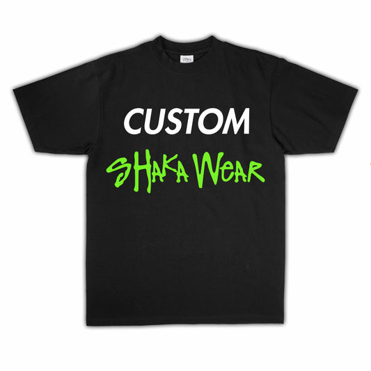 Shaka Wear 7.5oz Max Weight Custom T Shirt