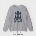 Amor Et3rno Tricampeon America Sweatshirt Championship Mexican Club Soccer - Stonk Shark Co.