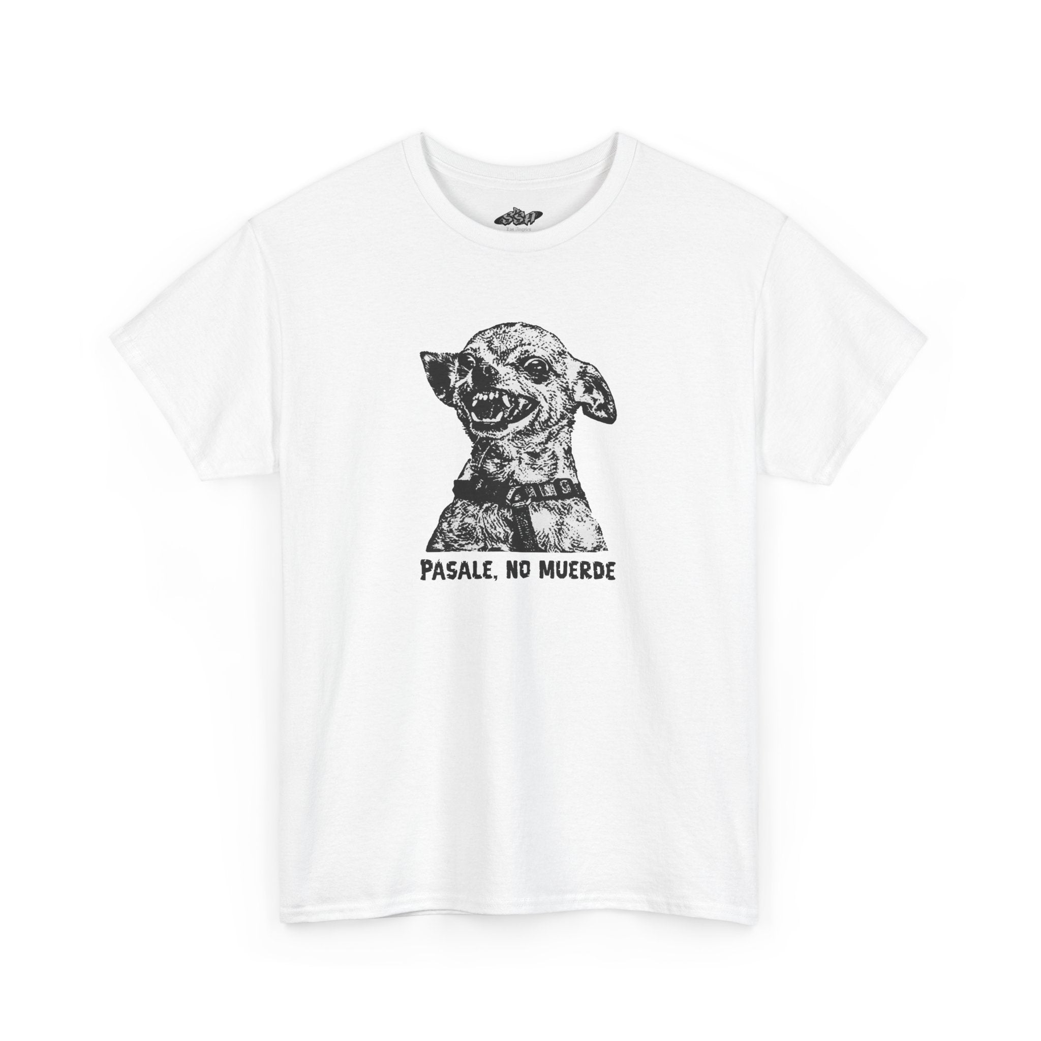 Angry Chihuahua T-Shirt – "Pásale, No Muerde" Tee - Stonk Shark Co.