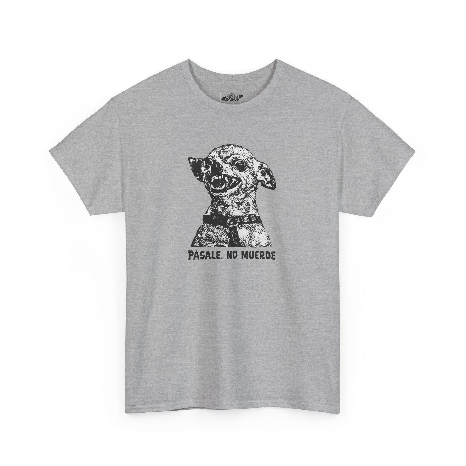 Angry Chihuahua T-Shirt – "Pásale, No Muerde" Tee - Stonk Shark Co.