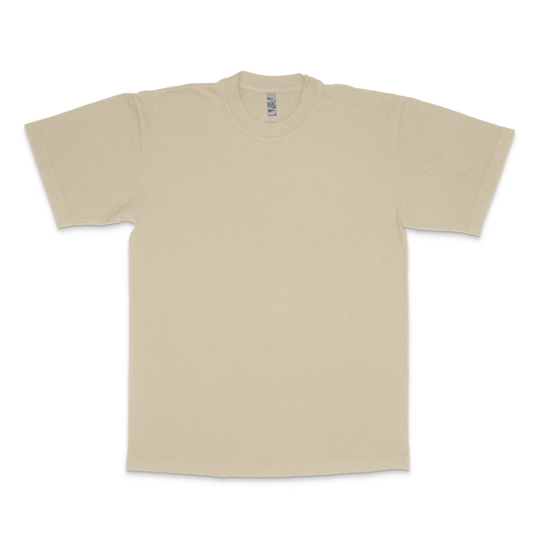 6.5OZ LA APPAREL GARMENT DYE CREW NECK T-SHIRT