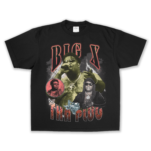 BIG X - VINTAGE STYLE RAP TEE - Stonk Shark Co.