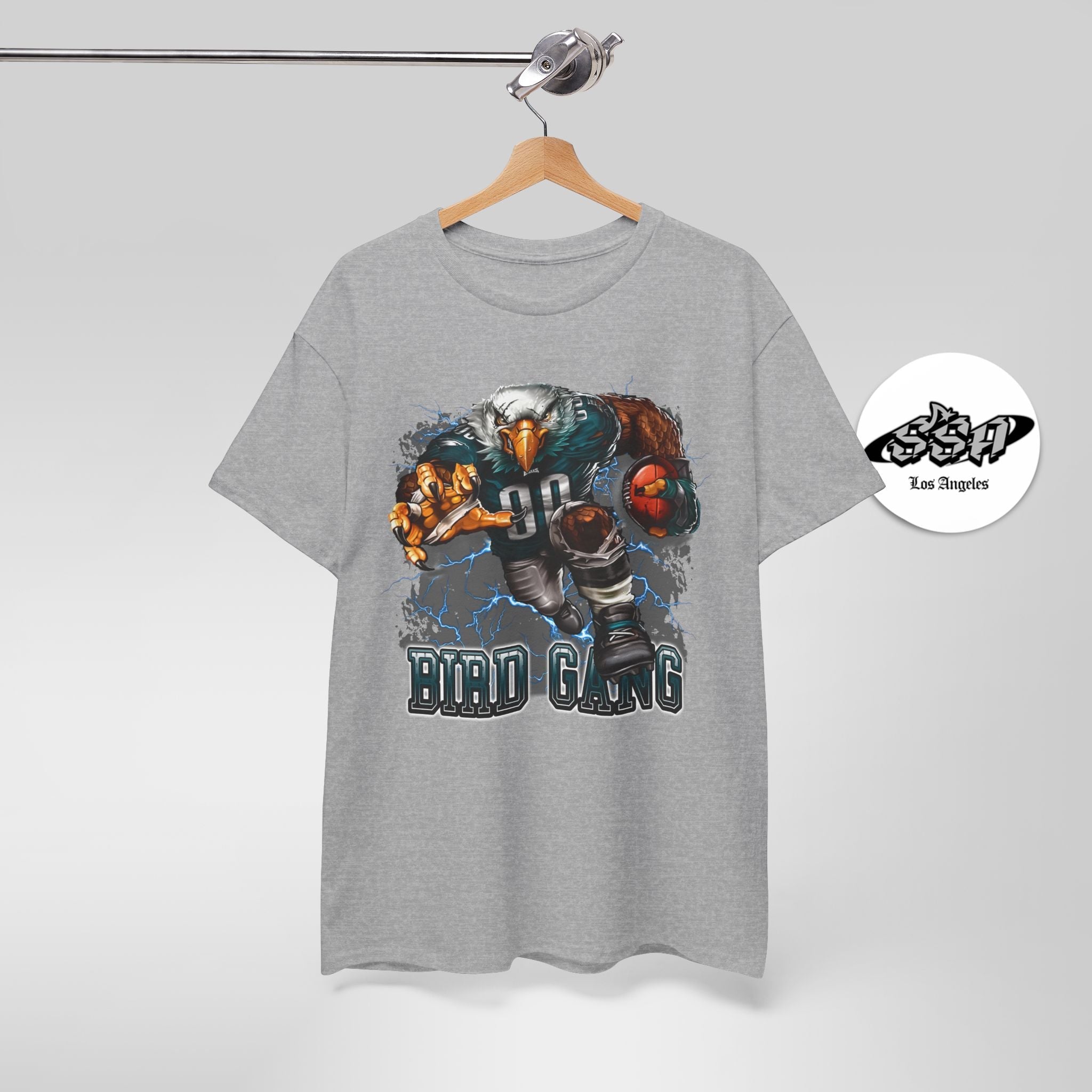 Bird Gang Football Shirt – Philly Fans Game Day Tee - Stonk Shark Co.