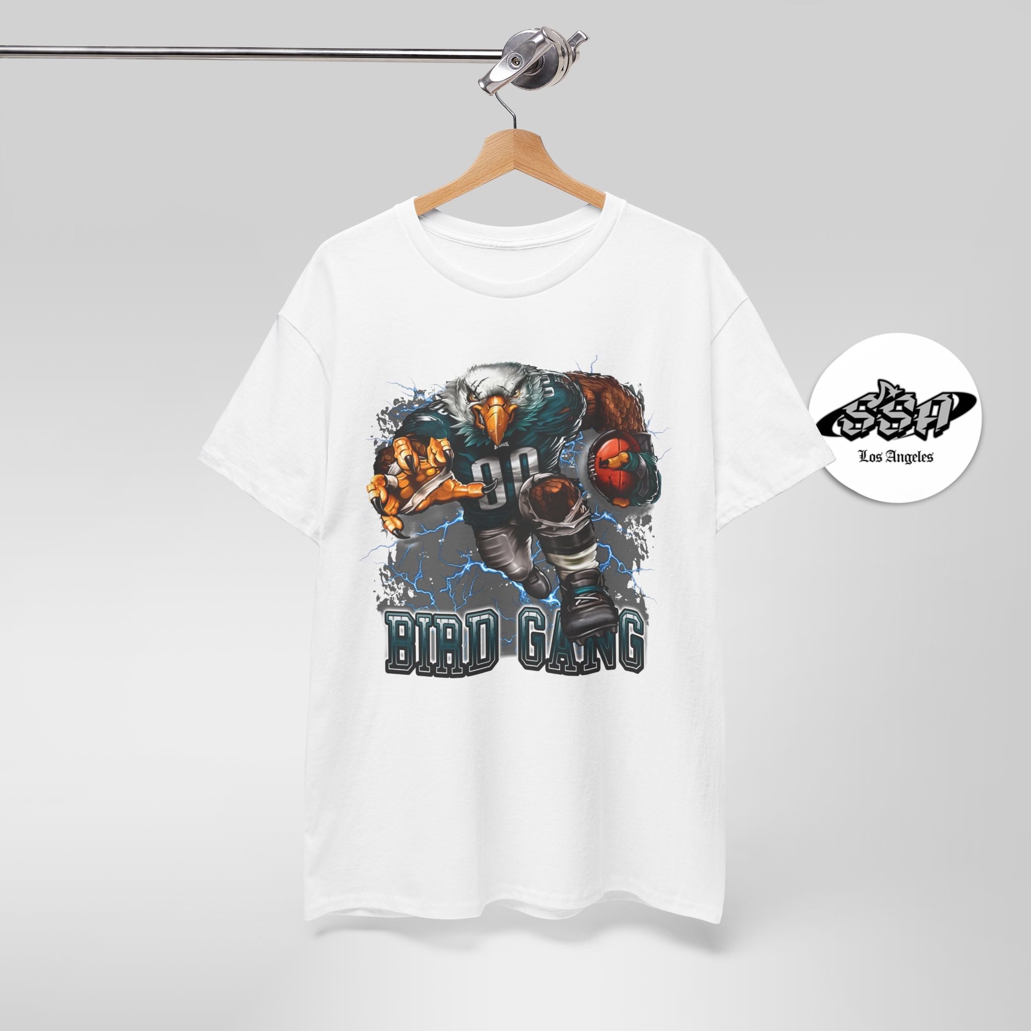 Bird Gang Football Shirt – Philly Fans Game Day Tee - Stonk Shark Co.