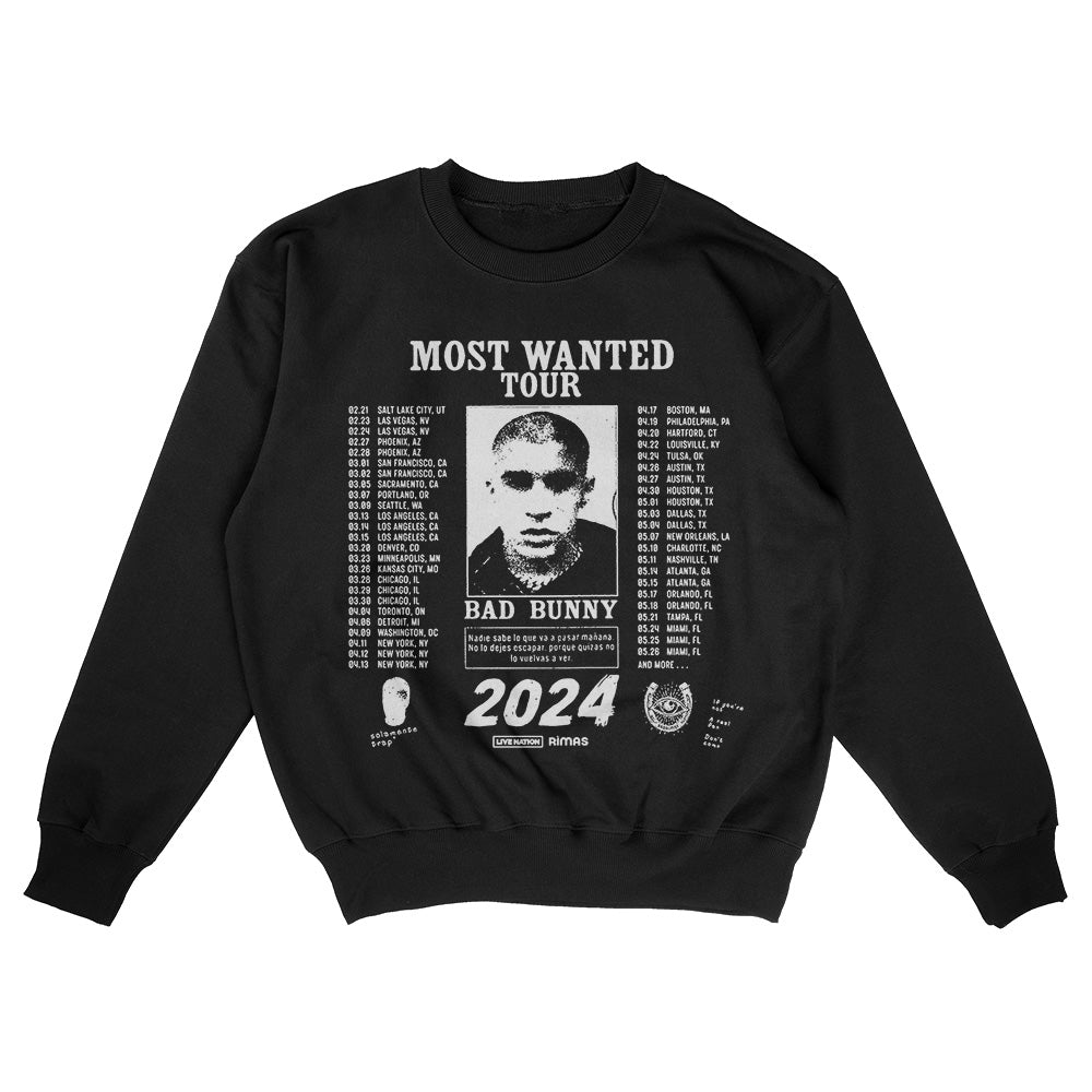 MOST WANTED TOUR 2024 - SWEATSHIRT