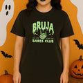 Bruja Babes Club Glow in the Dark T-Shirt | Latina Witch Halloween Tee - Stonk Shark Co.