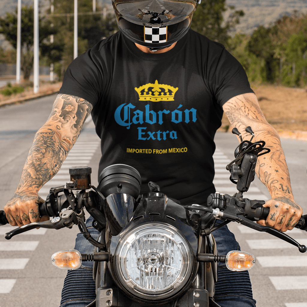 Cabrón Extra – Mexican Parody Shirt | Funny Latino Beer - Inspired Tee - Stonk Shark Co.