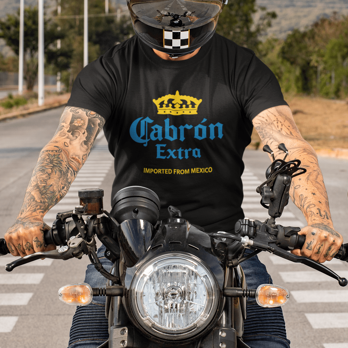 Cabrón Extra – Mexican Parody Shirt | Funny Latino Beer - Inspired Tee - Stonk Shark Co.