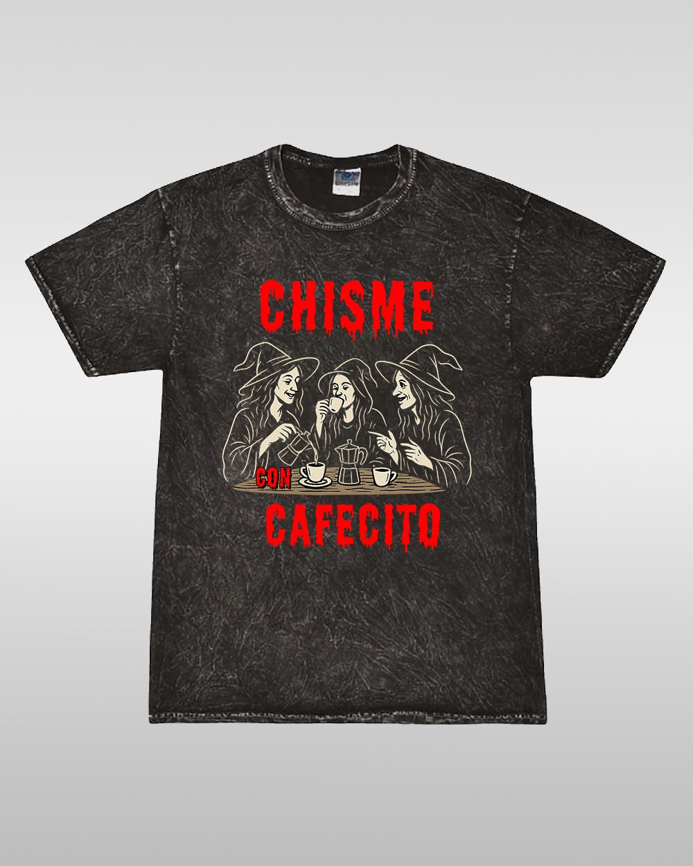 Cafecito & Chisme Witches T-Shirt - Stonk Shark Co.