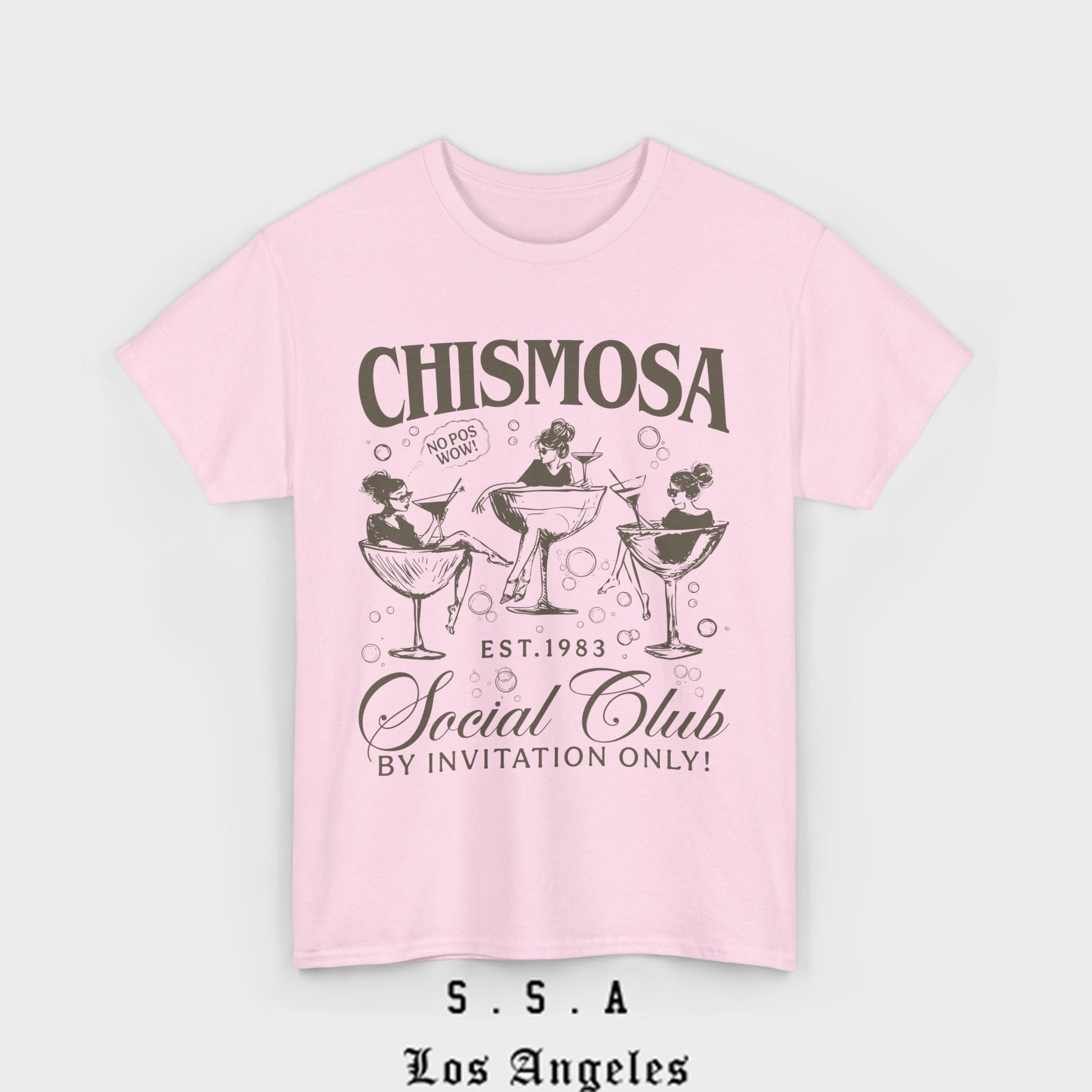 Chismosa Social Club T Shirt – Funny Vintage Vibe Tee - Stonk Shark Co.