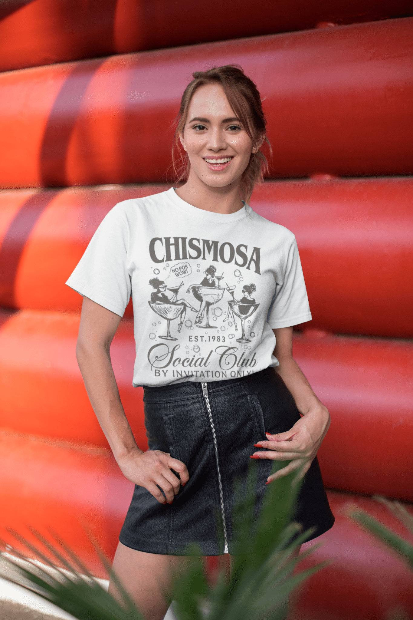 Chismosa Social Club T Shirt – Funny Vintage Vibe Tee - Stonk Shark Co.