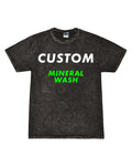 Custom Mineral Wash Shirt – Upload Your Design - Stonk Shark Co.
