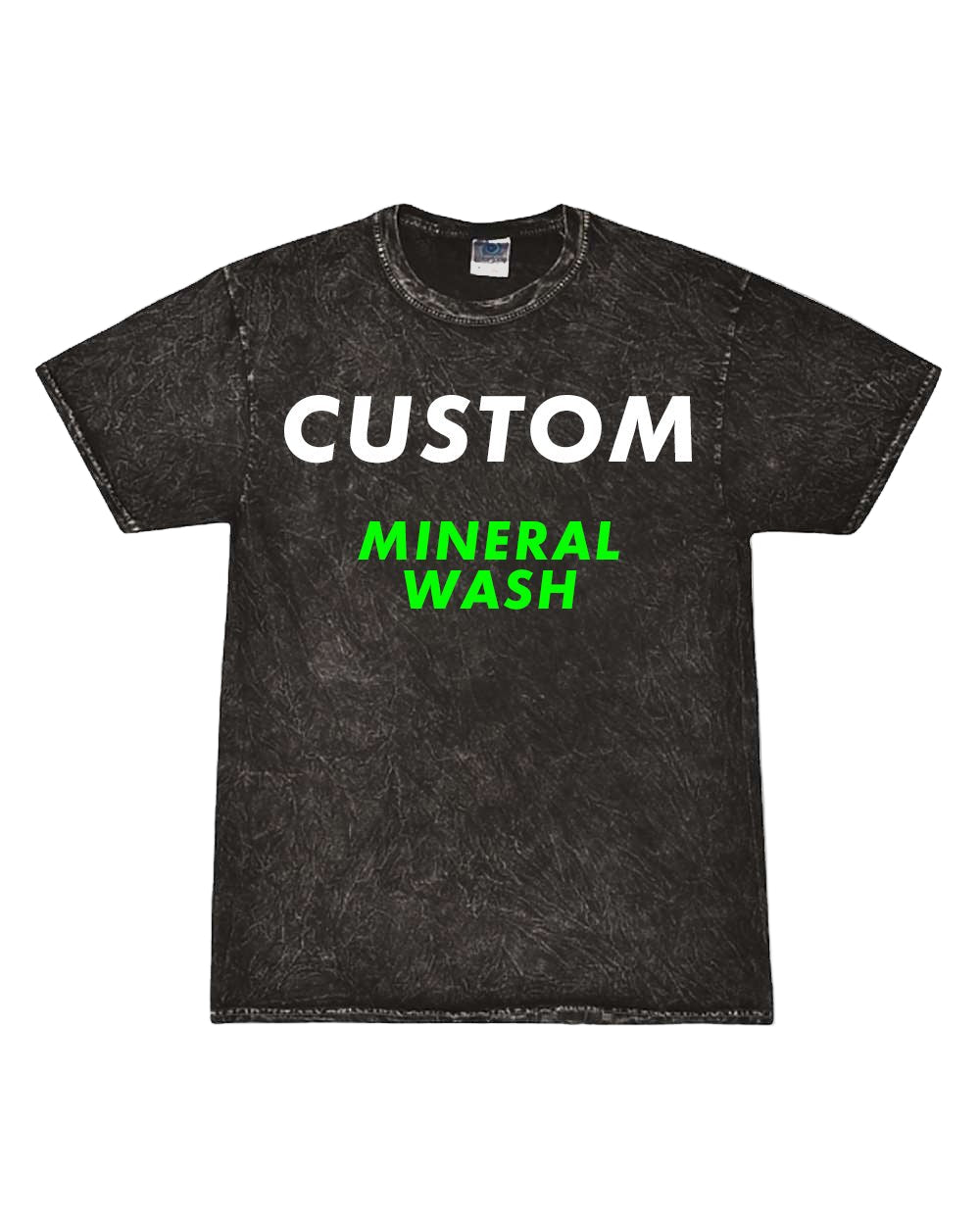 Custom Mineral Wash Shirt – Upload Your Design - Stonk Shark Co.
