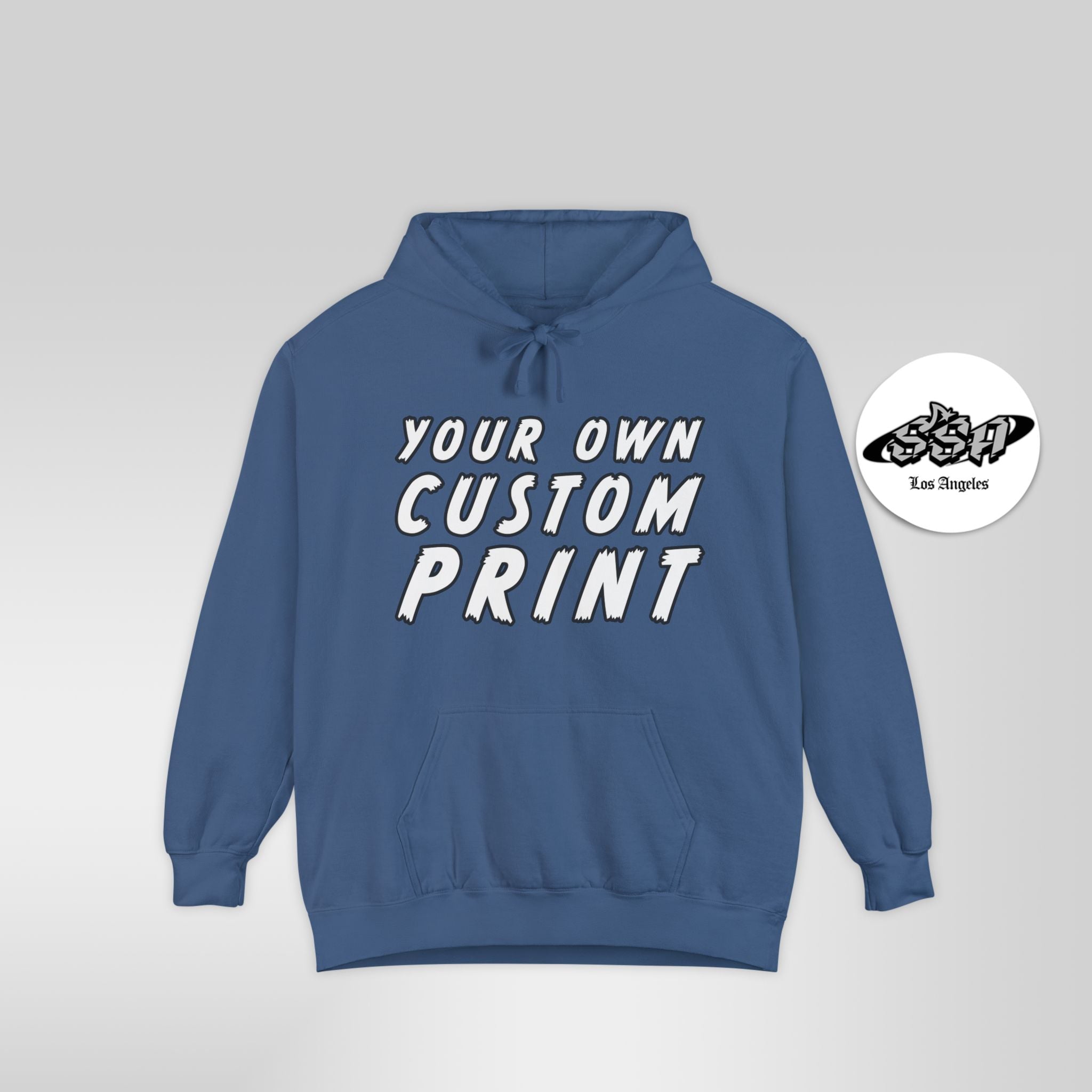 Custom Print Hoodie | Comfort Colors 1567 - Stonk Shark Co.