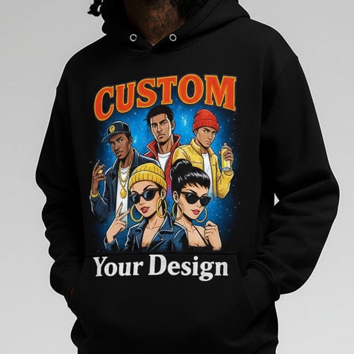Custom Print Hoodie | Comfort Colors 1567 - Stonk Shark Co.