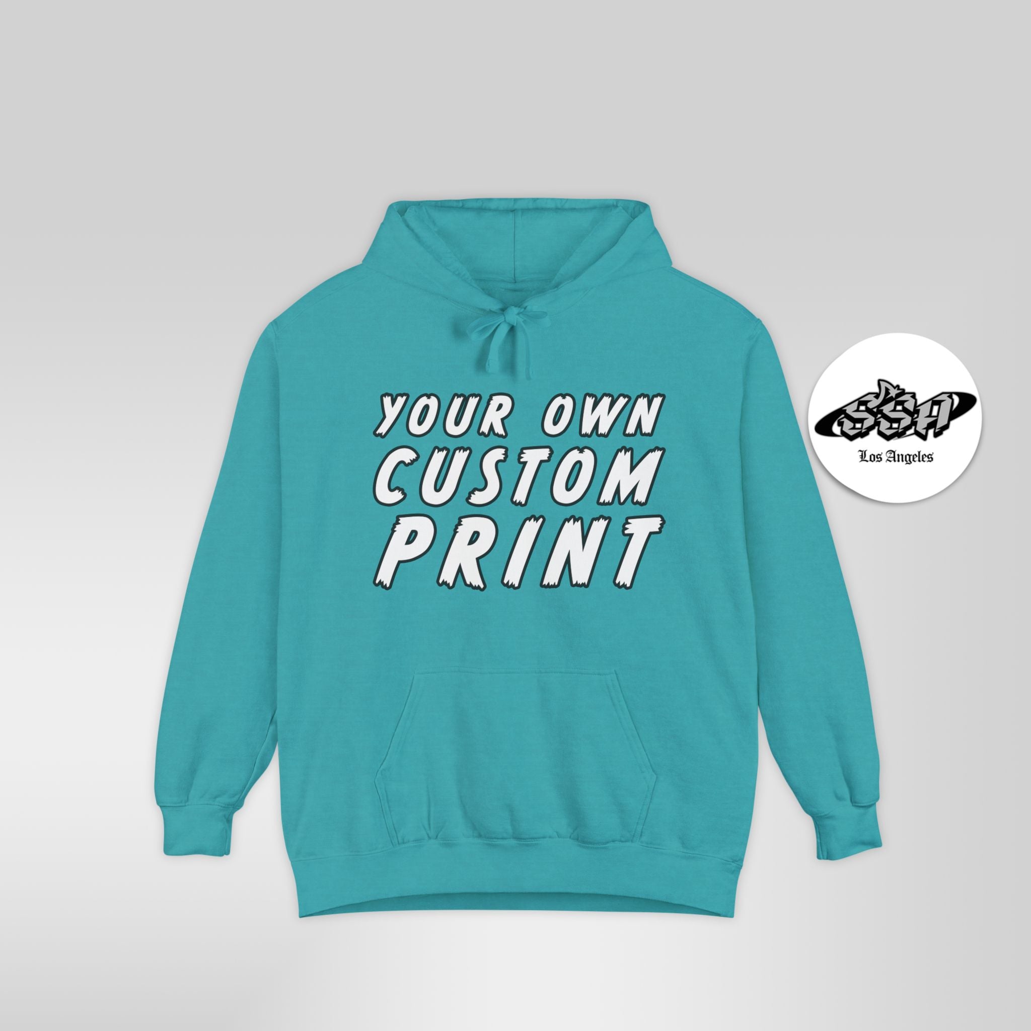 Custom Print Hoodie | Comfort Colors 1567 - Stonk Shark Co.