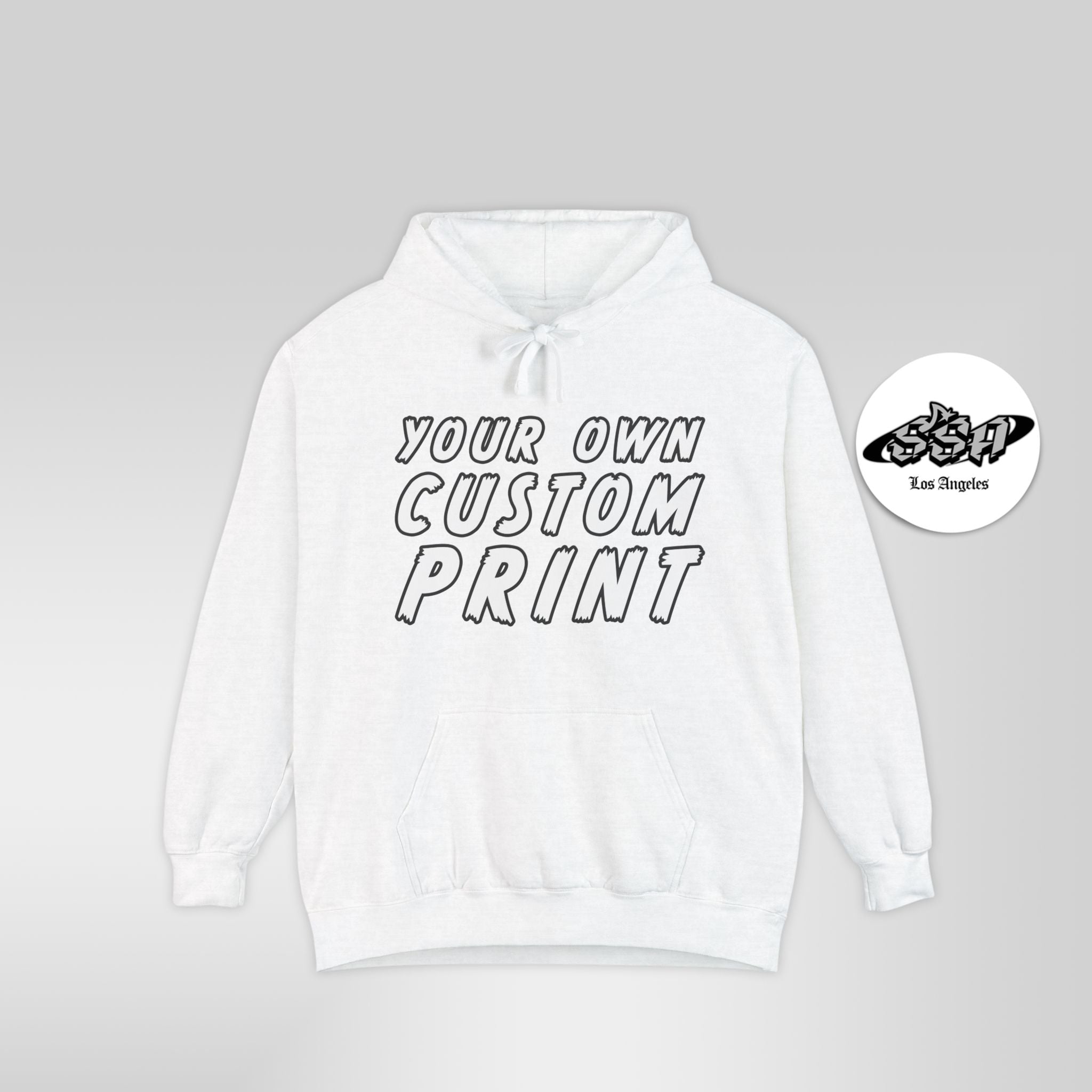 Custom Print Hoodie | Comfort Colors 1567 - Stonk Shark Co.