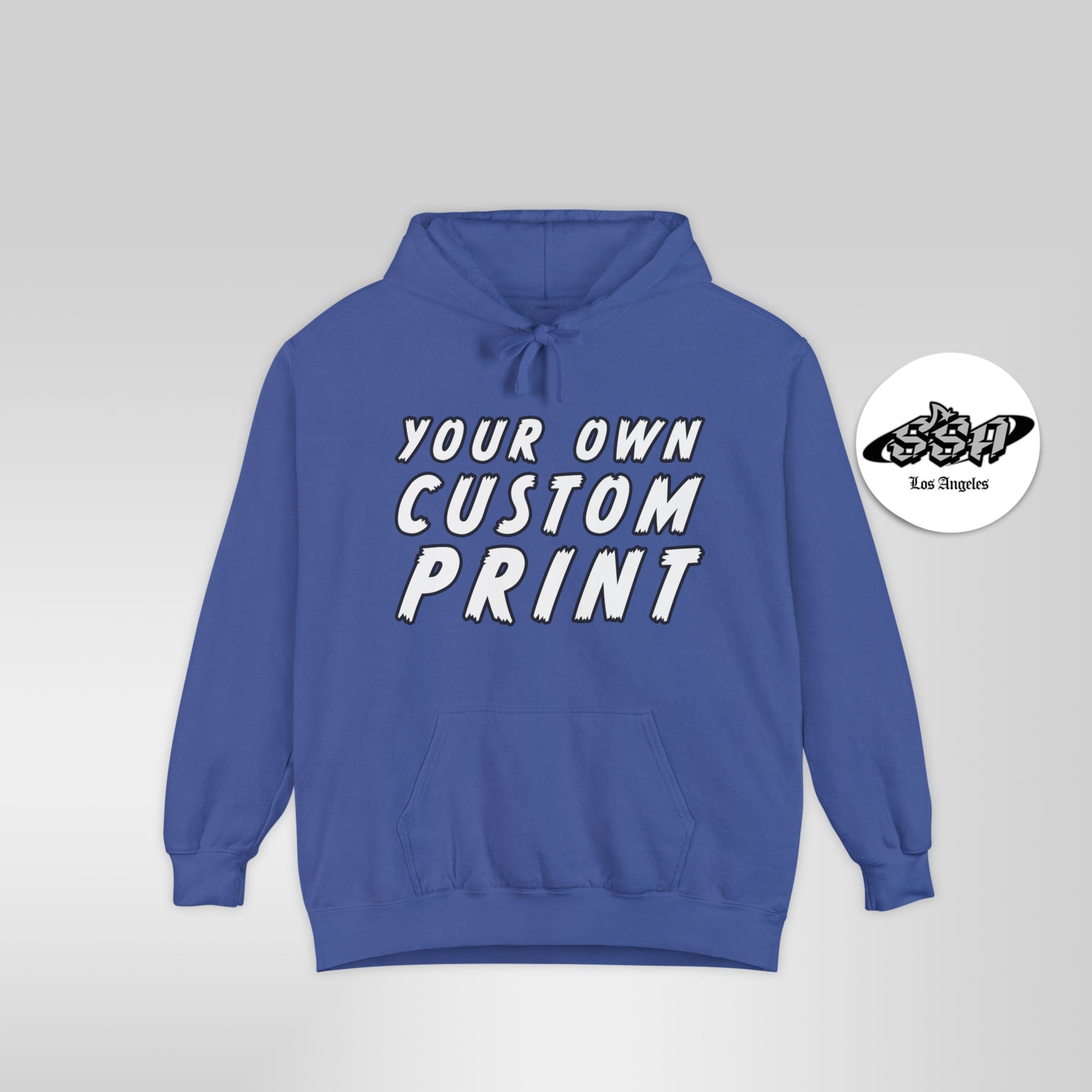 Custom Print Hoodie | Comfort Colors 1567 - Stonk Shark Co.