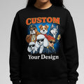 CUSTOM SWEATSHIRT - Upload Your Own Design - Stonk Shark Co.