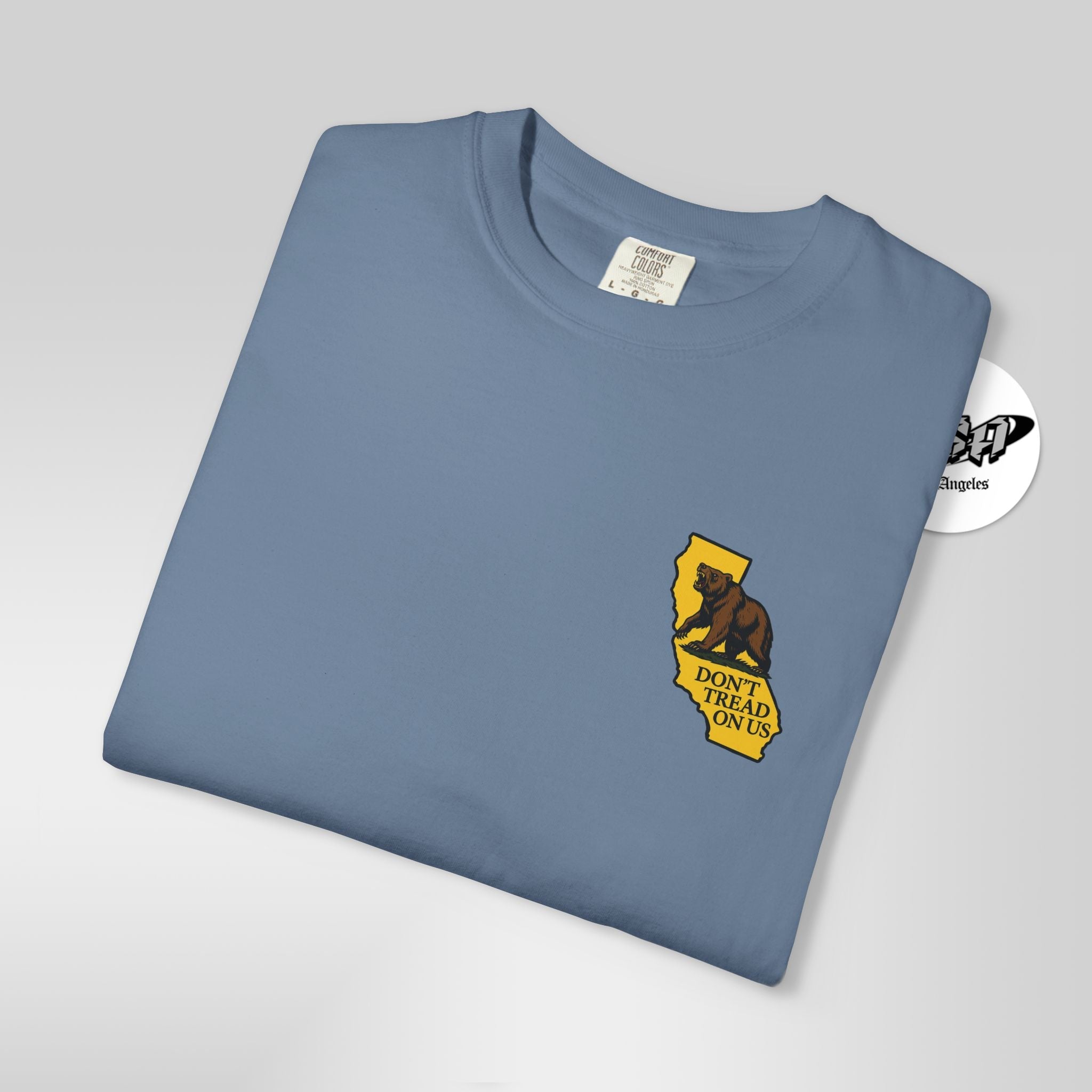 Don't Tread On Us California Bear Tee – Protest Streetwear - Stonk Shark Co.