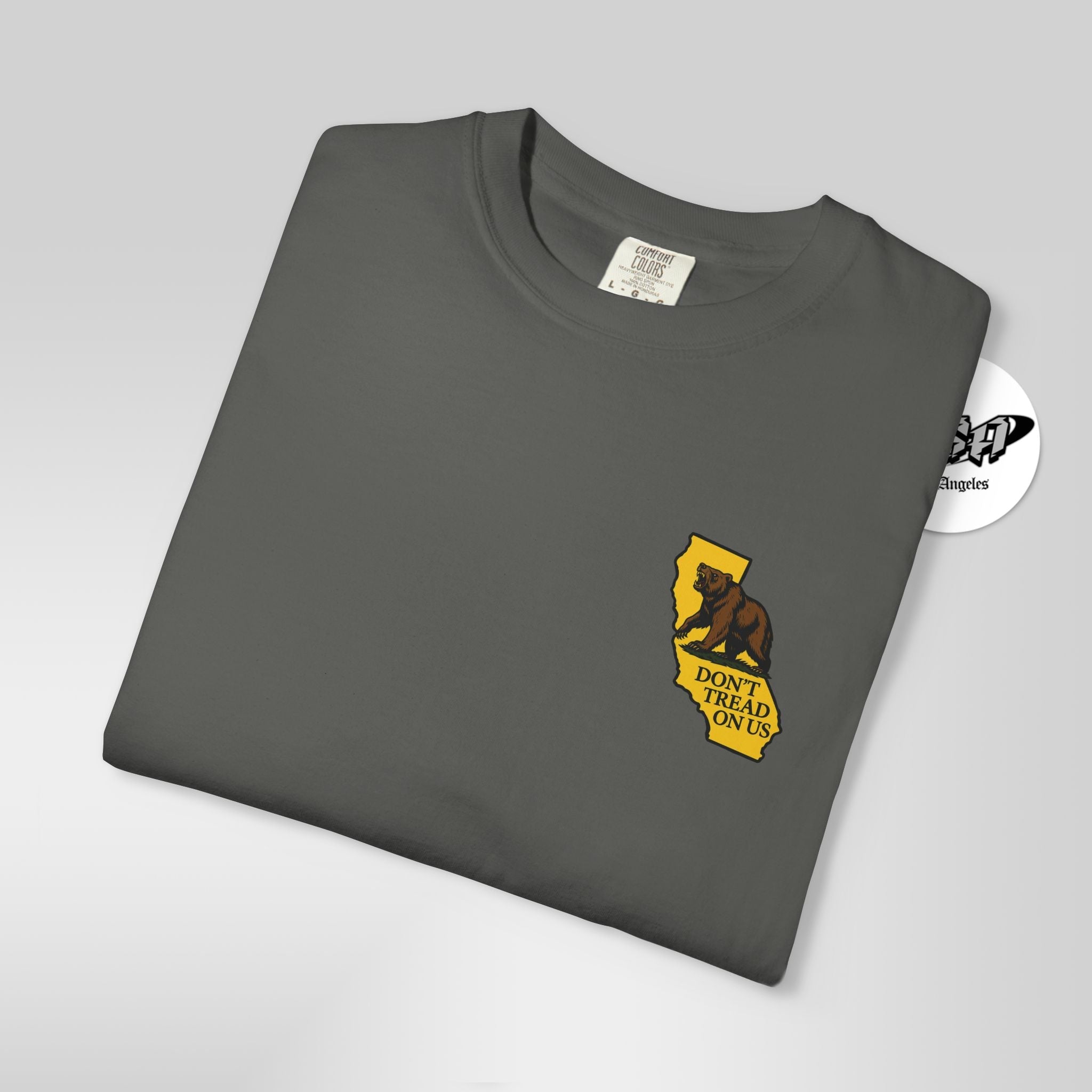 Don't Tread On Us California Bear Tee – Protest Streetwear - Stonk Shark Co.