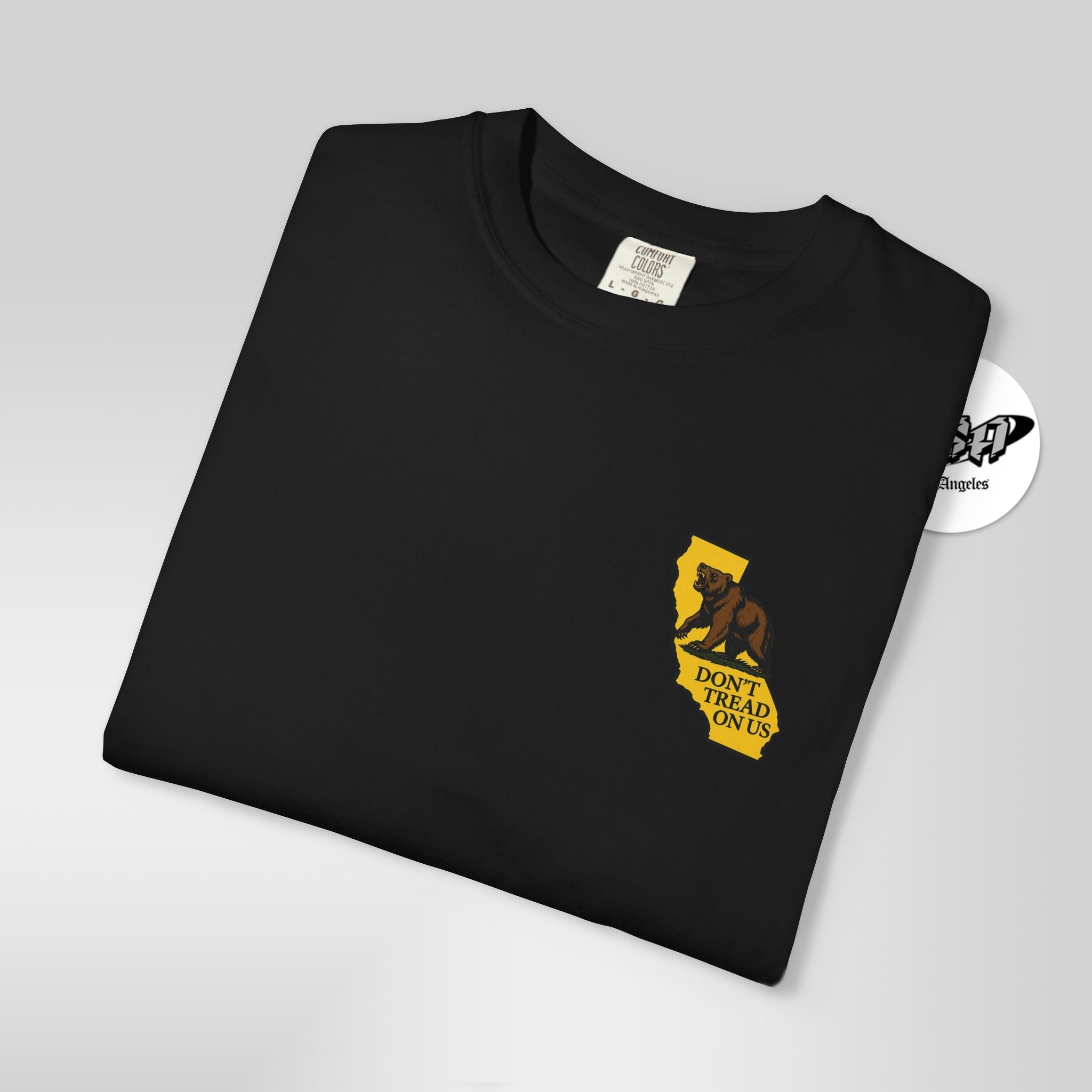 Don't Tread On Us California Bear Tee – Protest Streetwear - Stonk Shark Co.