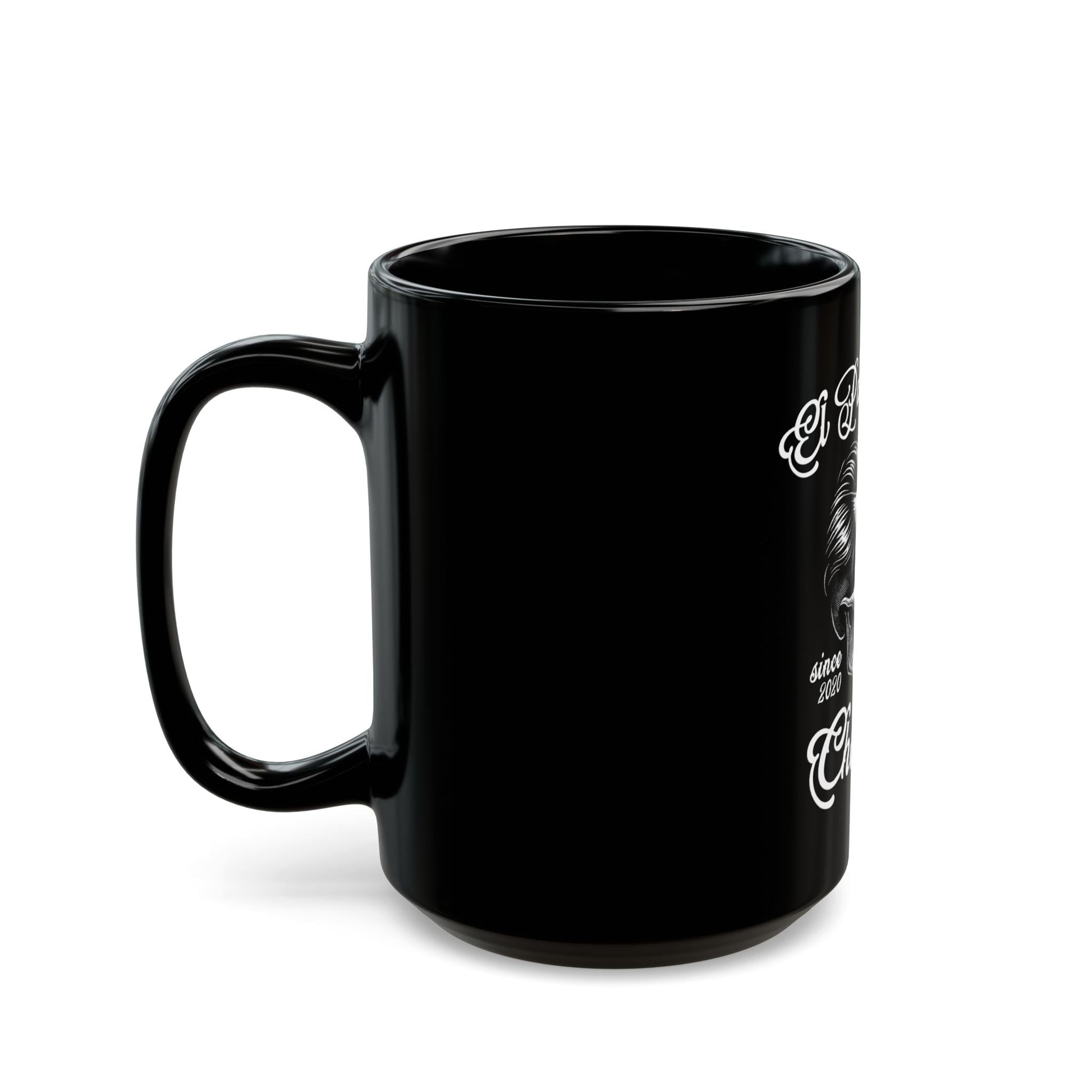 El Padre Más Chingón Mug – Personalized Year Skull Art Gift for Dad - Stonk Shark Co.