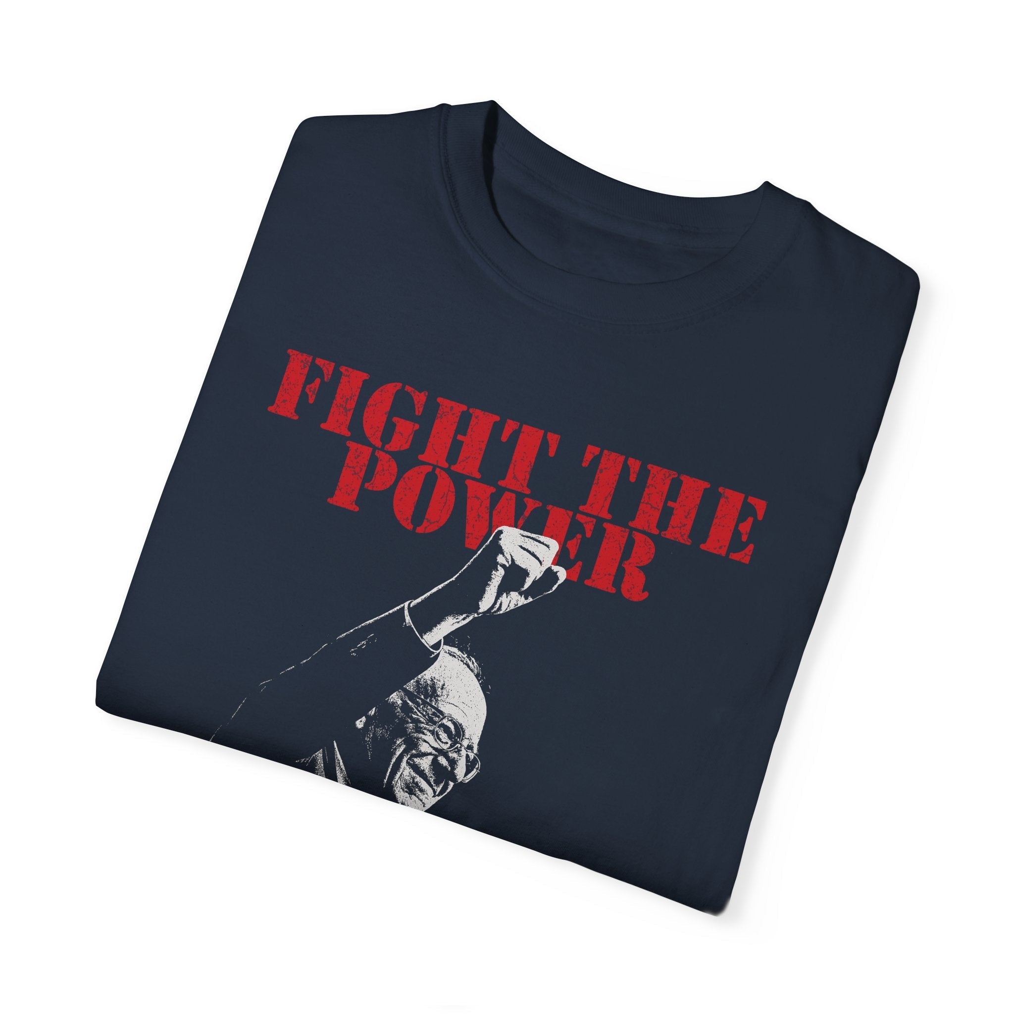 Fight The Power Resist Bernie T-shirt - Punk Rock Style Empowerment & Activism Wear - Stonk Shark Co.