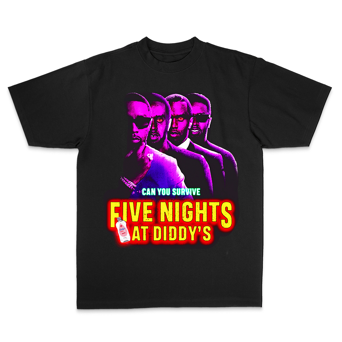 Five Nights at Diddy's Meme FREAK OFF PARTY T SHIRT - Stonk Shark Co.