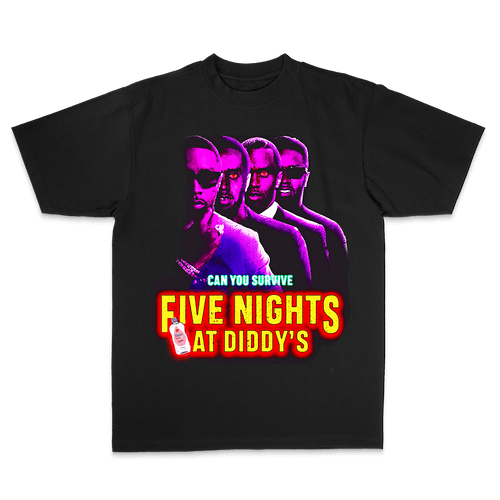 Five Nights at Diddy's Meme FREAK OFF PARTY T SHIRT - Stonk Shark Co.