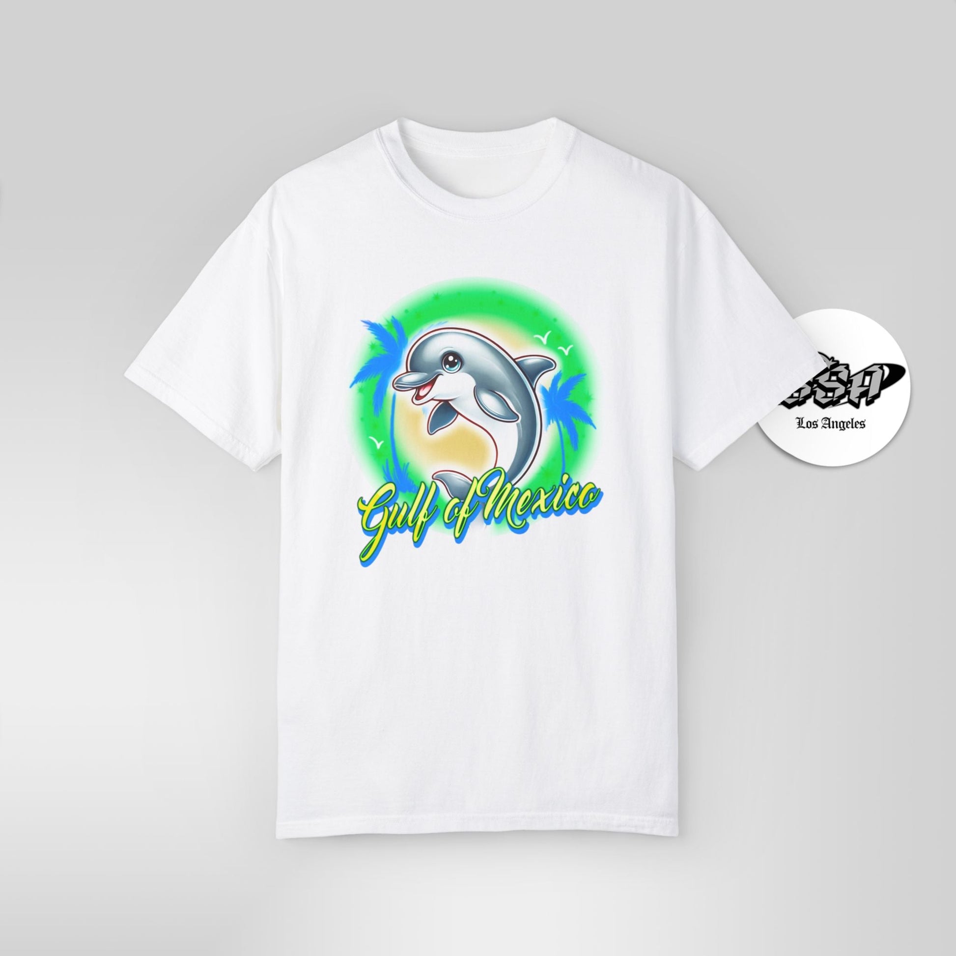 Gulf of Mexico Dolphin FDT T shirt Funny Anti - Trump Graphic Tee - Stonk Shark Co.