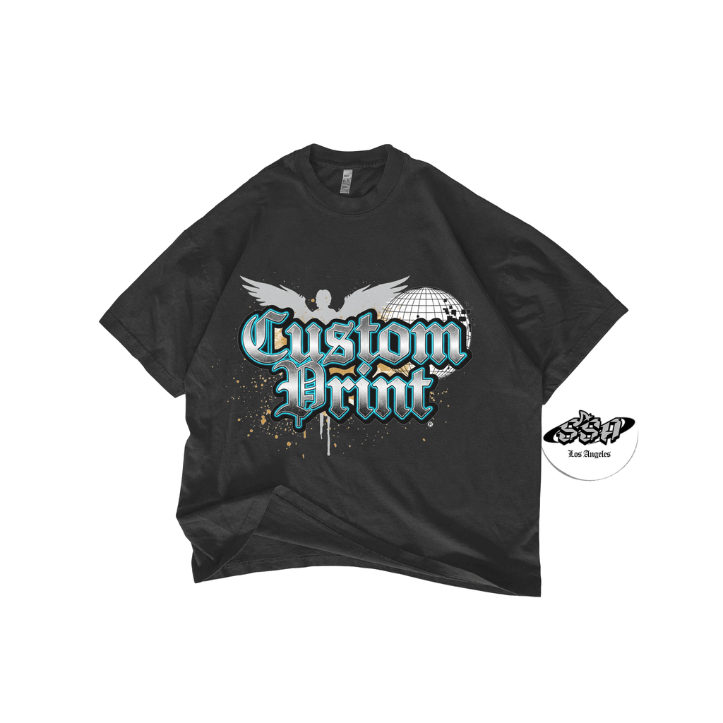 Los Angeles Apparel Custom T Shirt - Upload Your Own Design | LA Apparel - Stonk Shark Co.