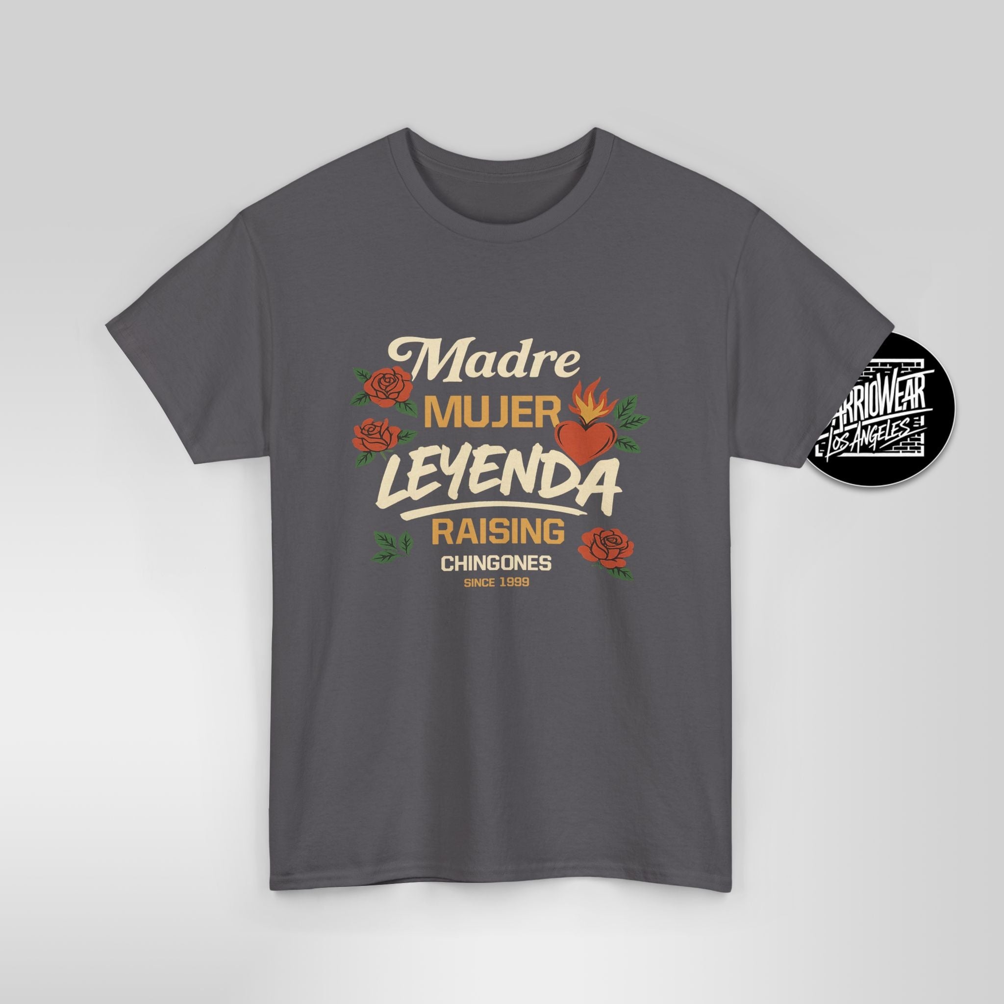 Madre Mujer Leyenda Shirt – Raising Chingones Since [Custom Year] – Latina Mom Shirt, Mother’s Day Gift, Mexican Mom Tee - Stonk Shark Co.
