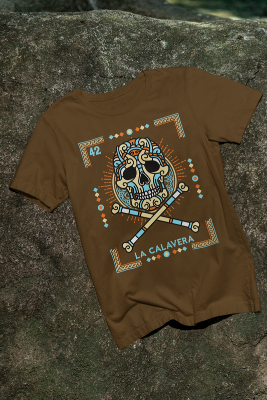 LA CALAVERA DIA DE LOS MUERTOS LOTERIA T SHIRT