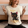 My Dream Date Cute Cat Tee – Funny Summerween Halloween Shirt - Stonk Shark Co.
