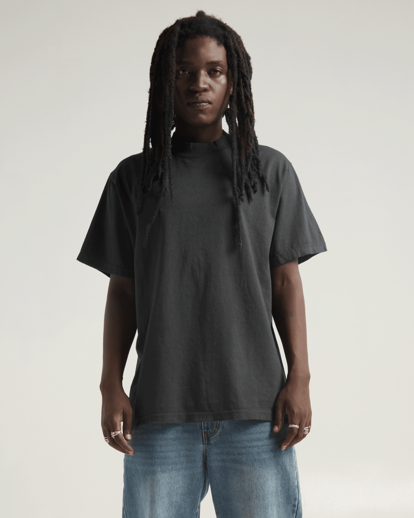 SHAKA WEAR 7.5 OZ Garment Dyed Max Heavyweight Short Sleeve T-Shirt - Stonk Shark Co.