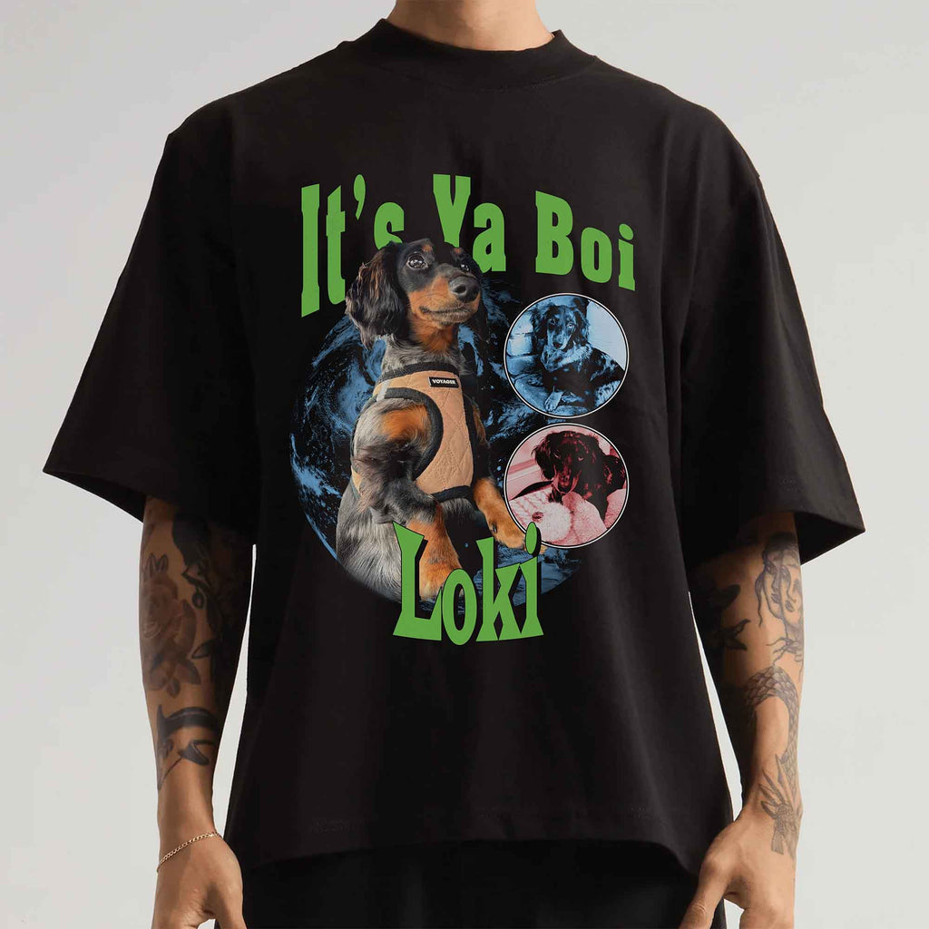 Shaka Wear 7.5oz Garment Dyed Max Weight Oversized Custom T Shirt - Stonk Shark Co.