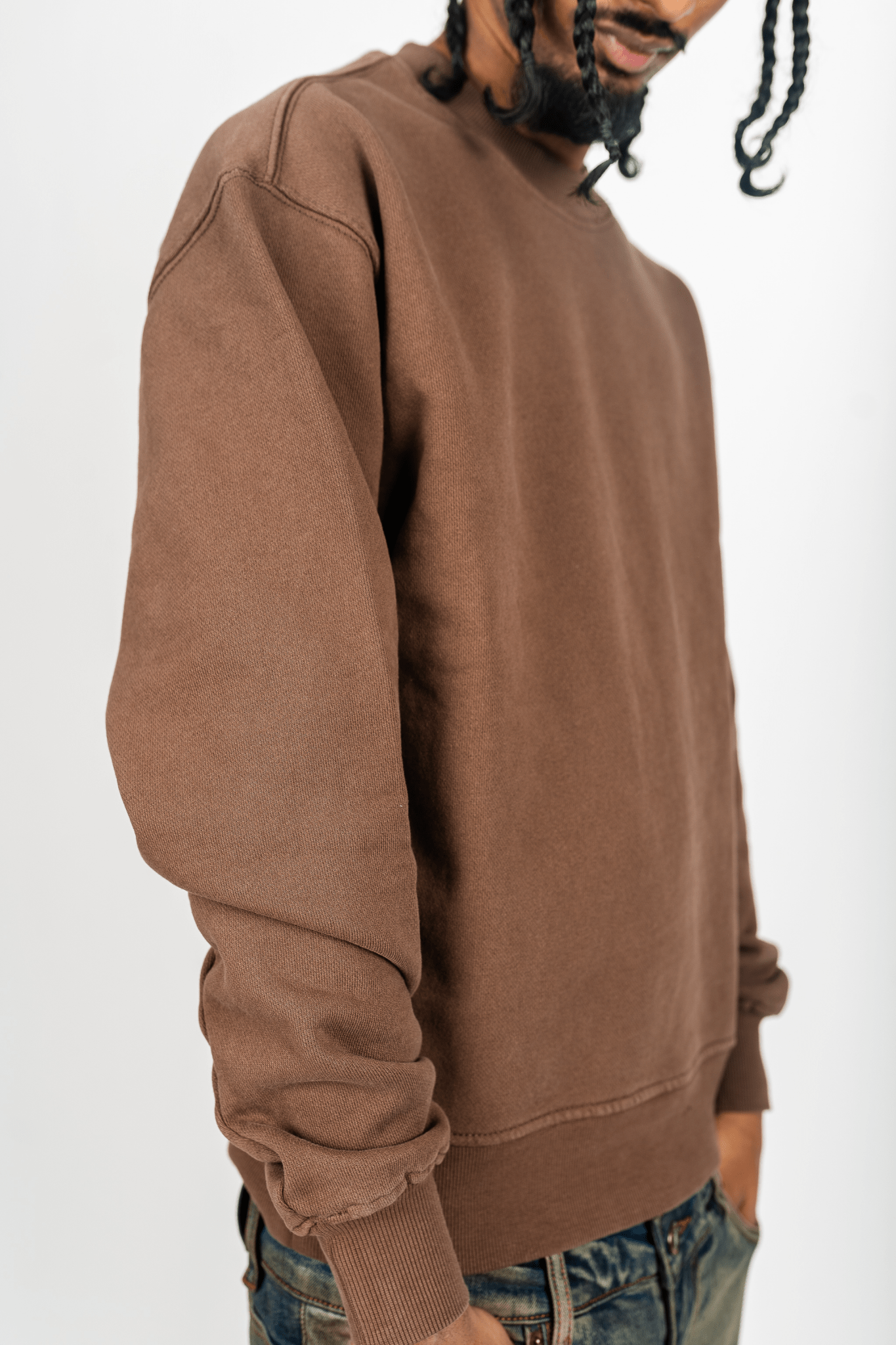 Shaka Wear Garment Dye Crewneck Sweatshirt - Stonk Shark Co.