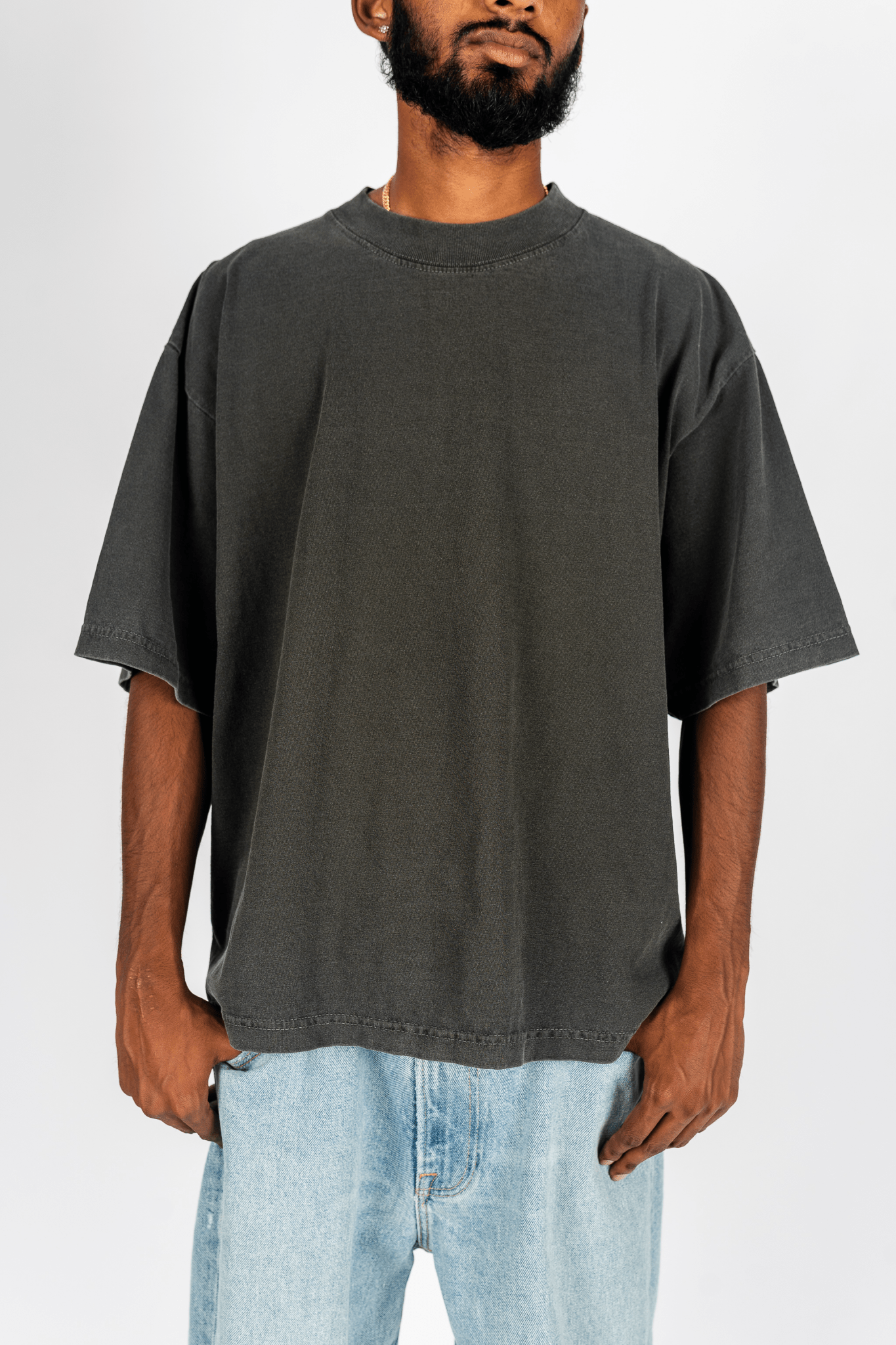 Shaka Wear Garment Dye Drop Shoulder Shirt - Stonk Shark Co.